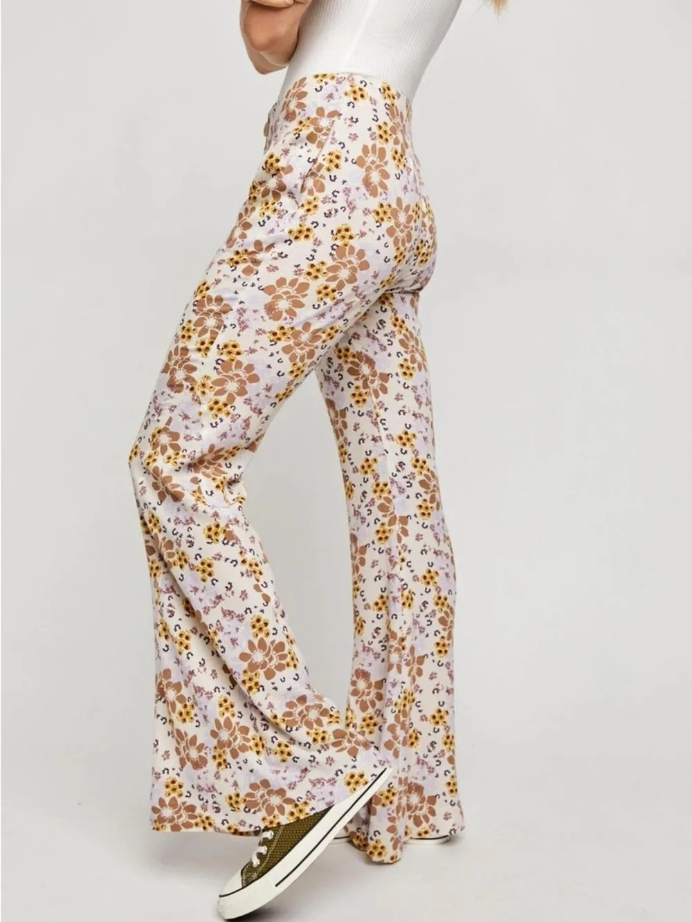 Can't Take My Eyes Off Pant in Tea Combo
